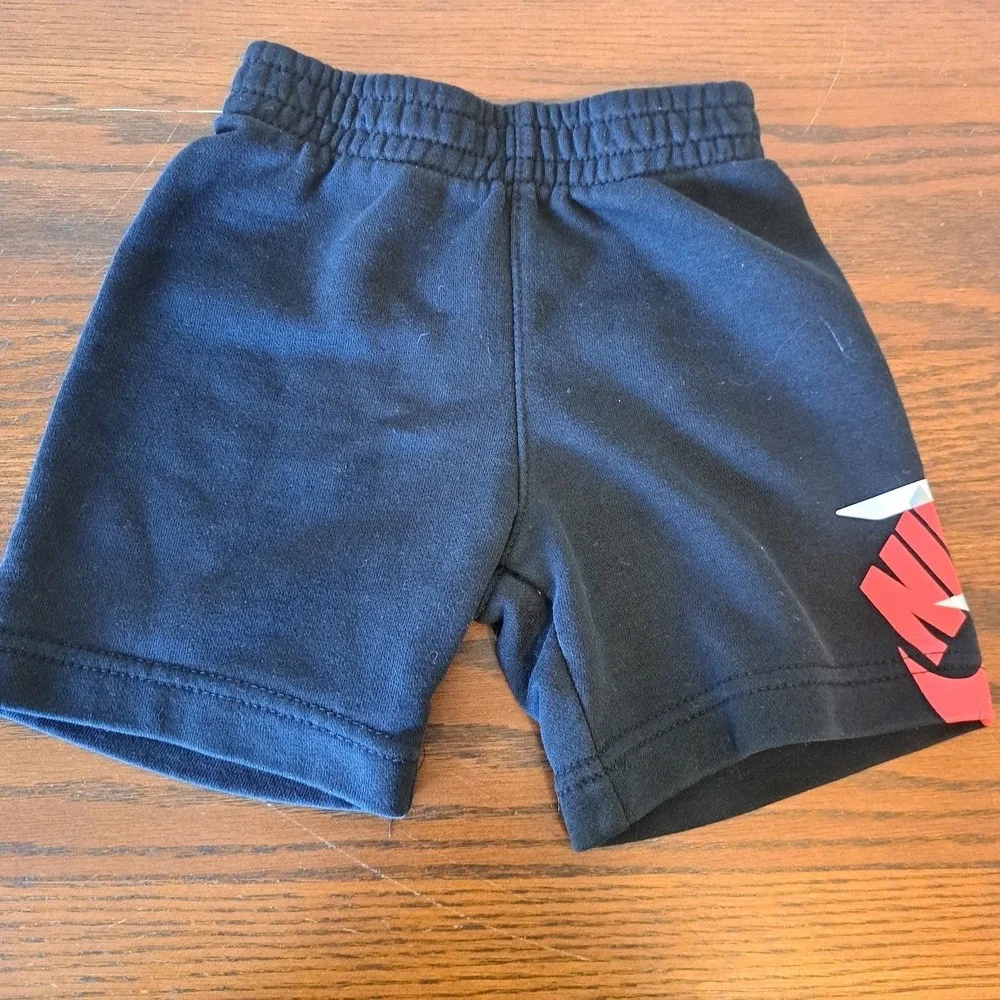 Adidas Boys 3 Piece Set Hoodie Joggers Shorts Navy Neon Green 2T